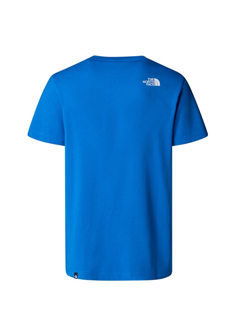 T-shirt The North Face Simple Dome Blu Royal Uomo THE NORTH FACE | T-shirt | NF0A87NG-T4S1